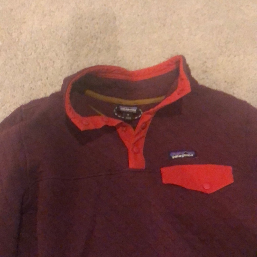 Patagonia quilted snap-t pullover. Very soft